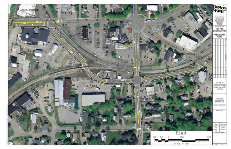 Crescent Connector plan diagram