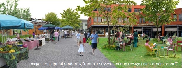 Rendering from Design Five Corners Report